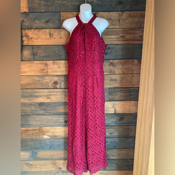 Julia Jordan Sequenced Red Jump suite size 4 - Picture 1 of 10